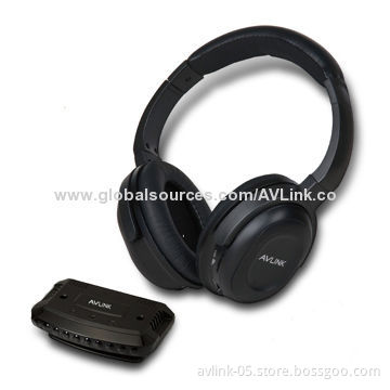 Infrared Stereo Headphones for Home Audio Systems with Speakers/10-meter Operating Distance